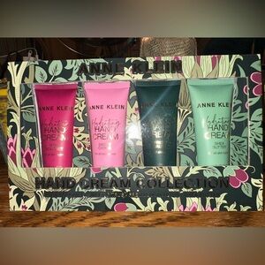 Anne Klein 4 Hand Cream with shea butter and vitamin E Collection gift set~ NWT